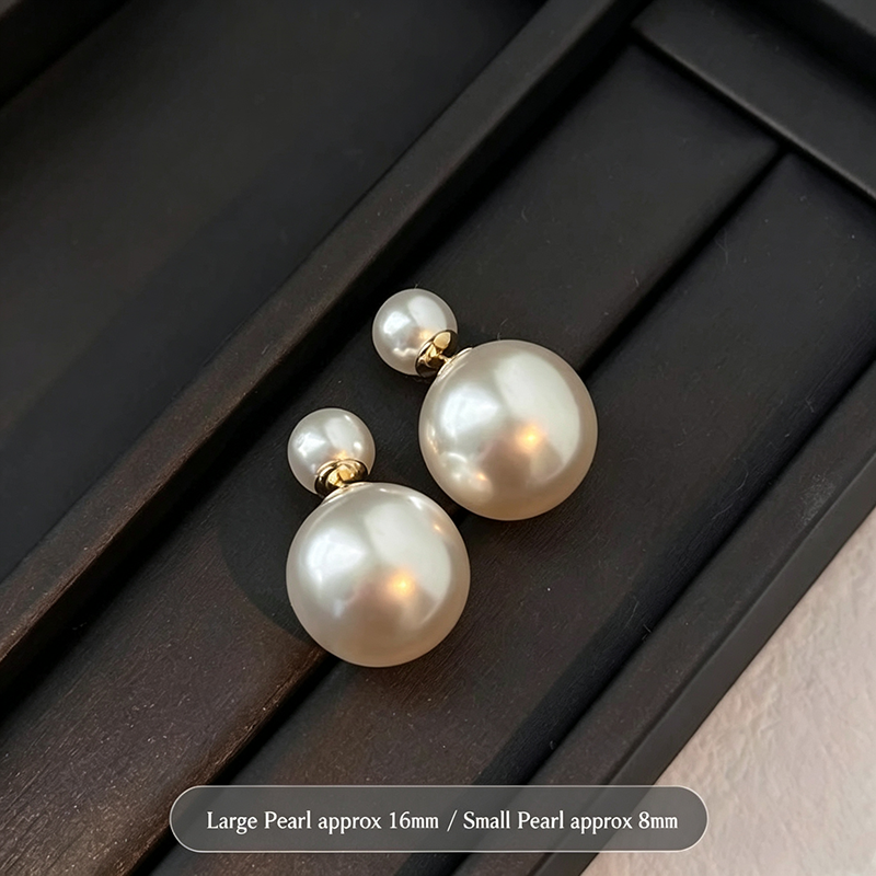 Support Breast Cancer Awareness | Hope Dual‑Size Pearl Studs | Buy 1 Get 1 Free Today