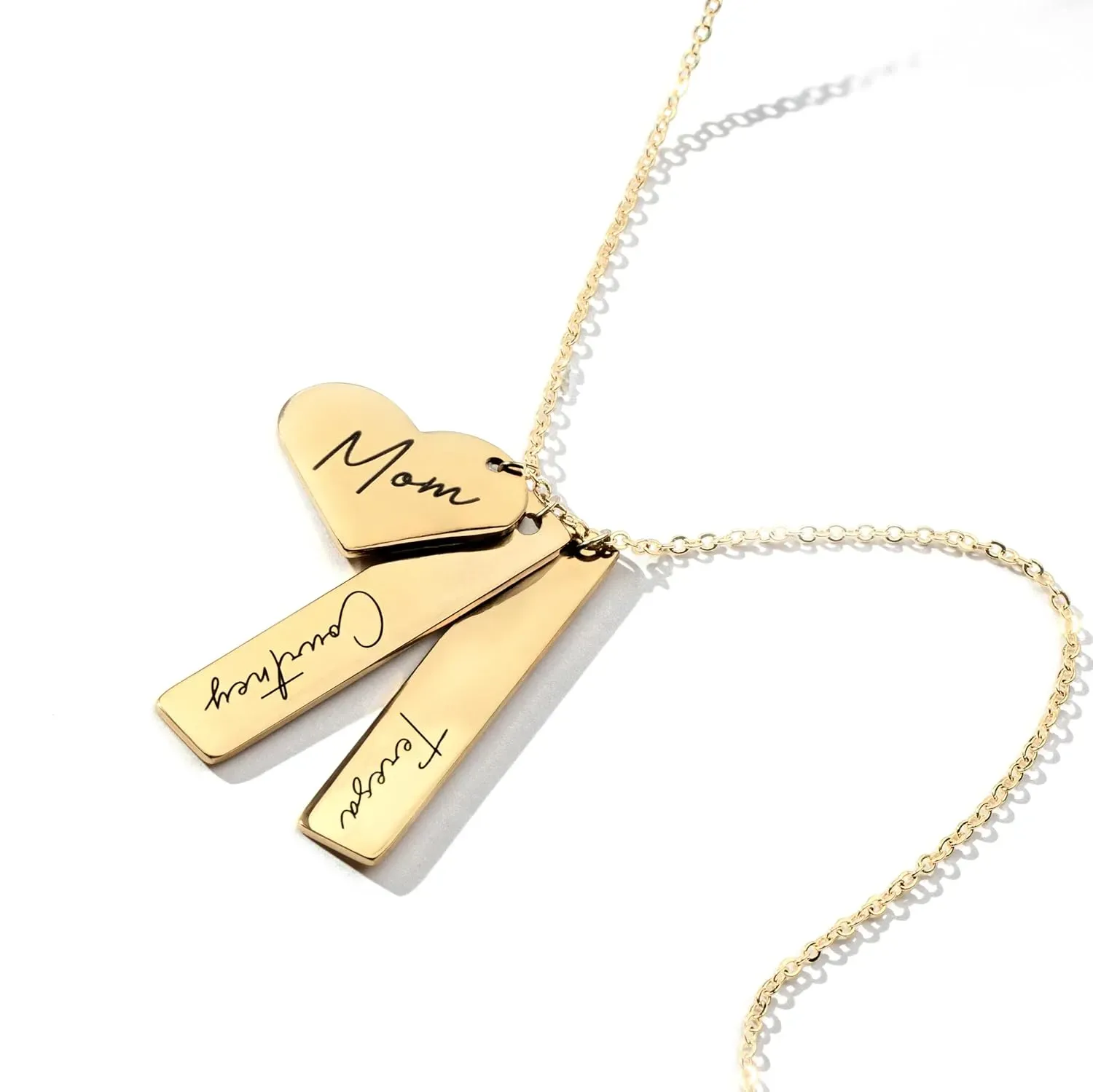 Custom Name Necklace Personalized Engraved Necklace