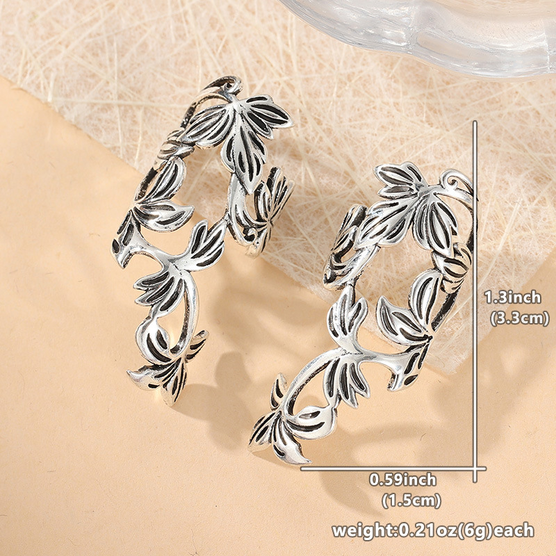 Vintage Floral Vine Ear Cuff
