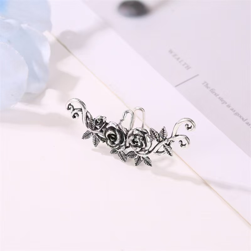 Vintage Floral Vine Ear Cuff