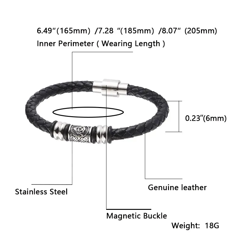 Viking Odin’s Might Power Bracelet