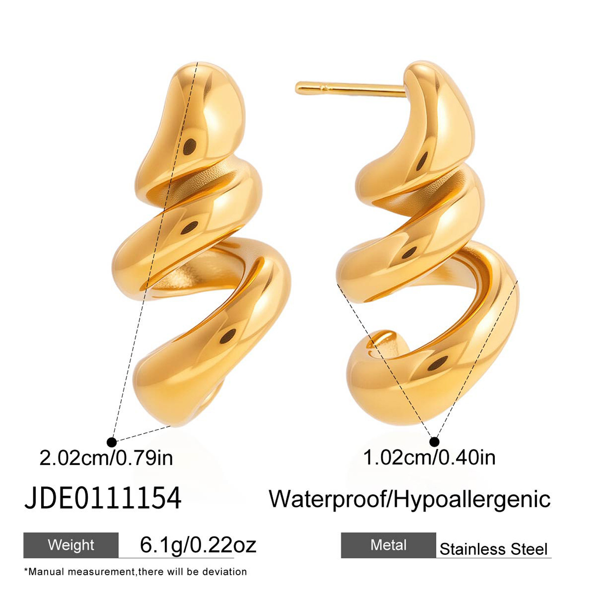 Light Luxury Hoop Earrings Collection