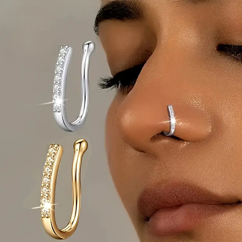 U-Shape Fake Nose Cuff