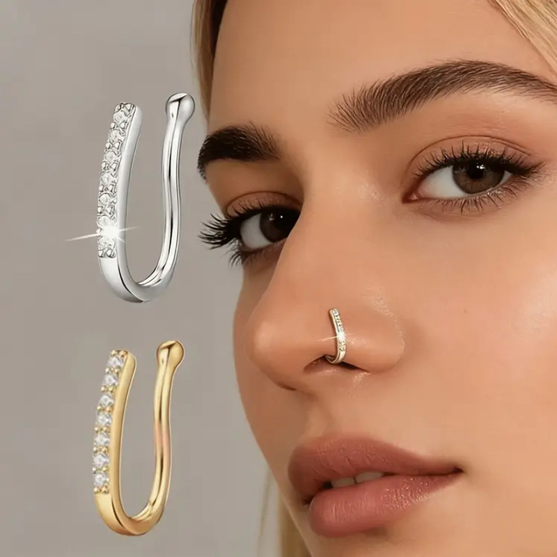 U-Shape Fake Nose Cuff