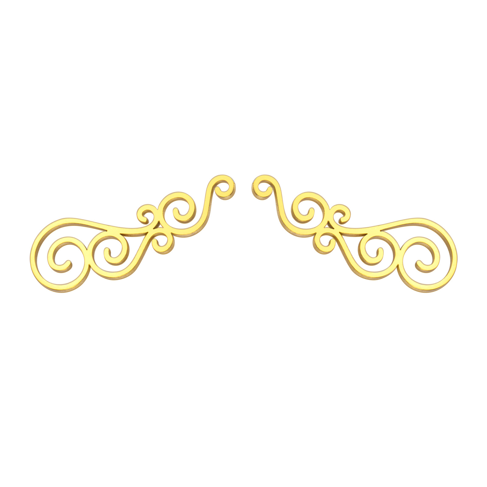 Boho Swirl Vine Ear Climbers