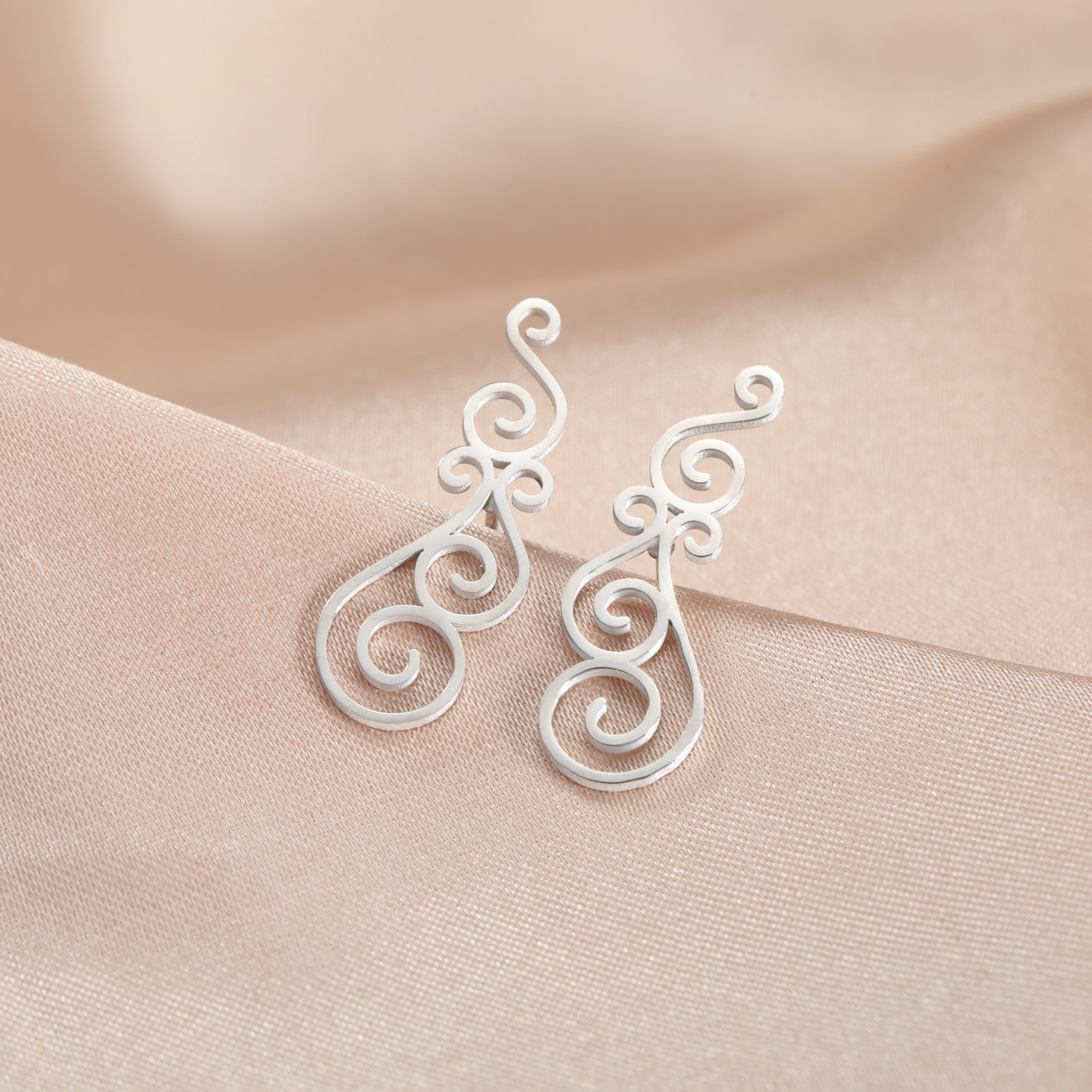 Boho Swirl Vine Ear Climbers