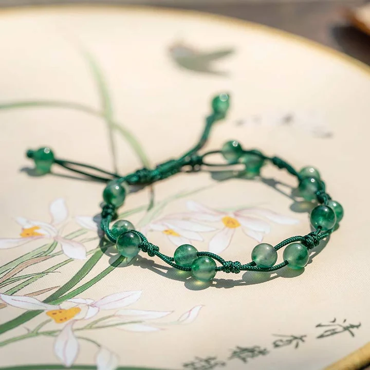 [Copy]Tibetan Small Leaf Red Sandalwood 108 Mala Beads Bracelet