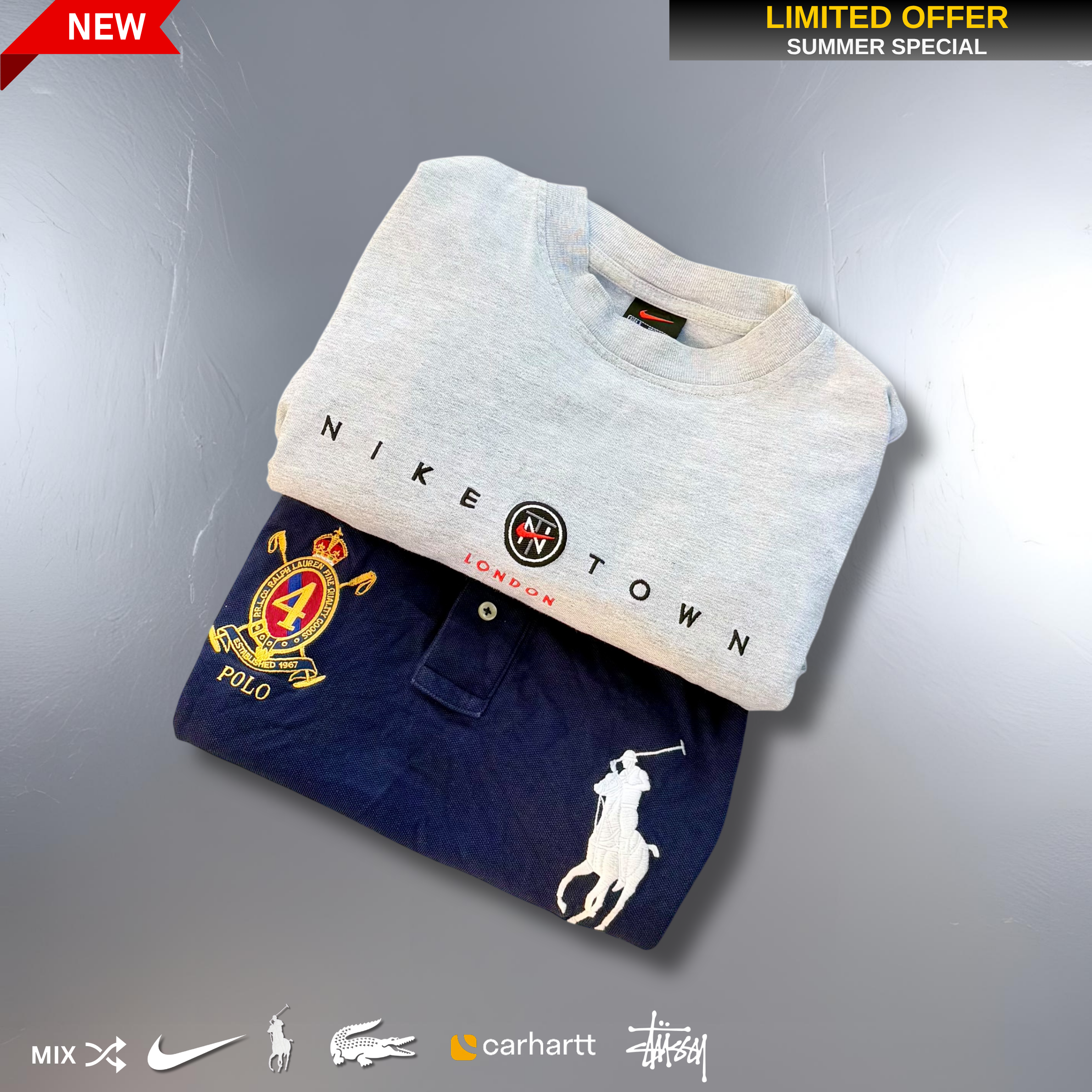 T-Shirts x Polos Vintage Mystery Box (3 Pieces)