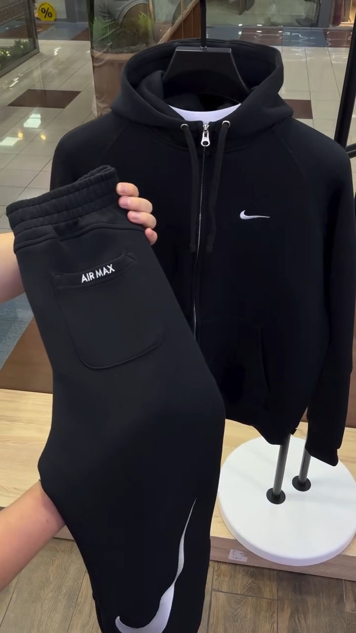 Classic Zip-Up Hoodie and Casual Pants Set