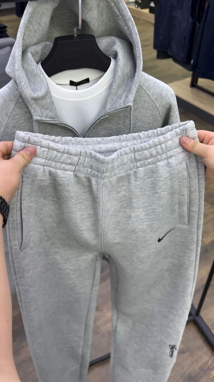 Classic Zip-Up Hoodie and Casual Pants Set