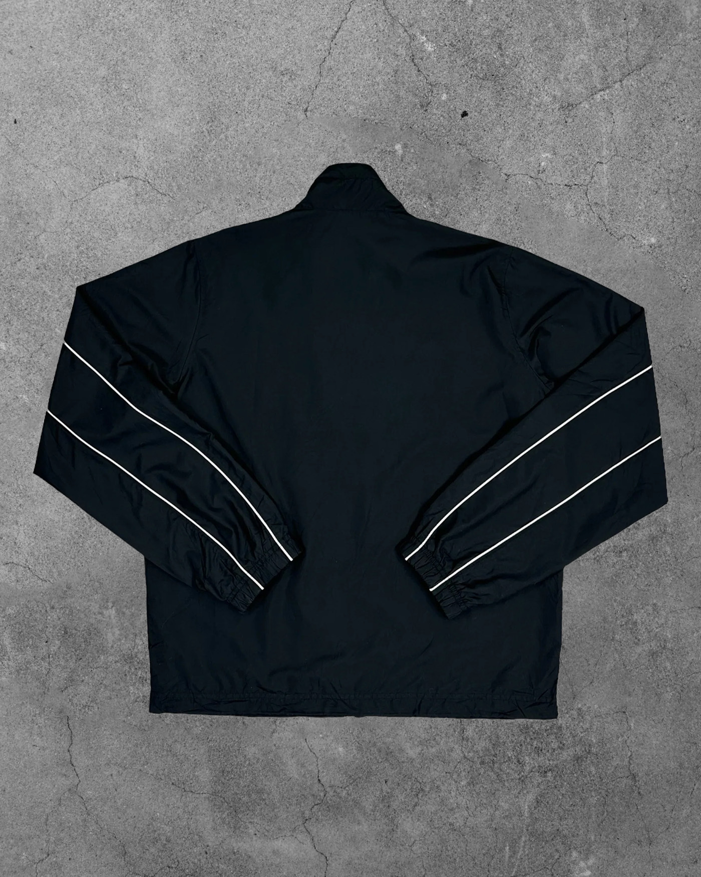 Classic Striped Color-blocked Sports Jacket