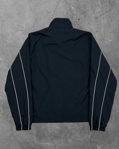 Classic Striped Color-blocked Sports Jacket