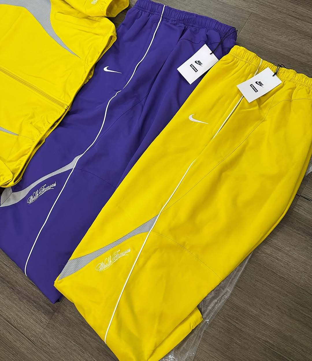 Stylish Color-Block Line Design Matching Set