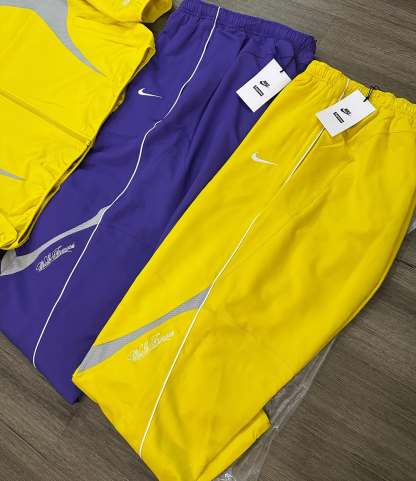 Stylish Color-Block Line Design Matching Set