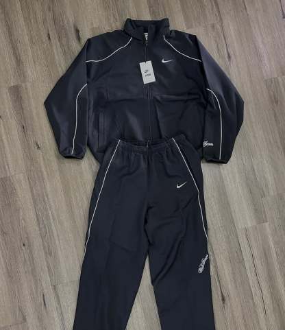 Stylish Color-Block Line Design Matching Set