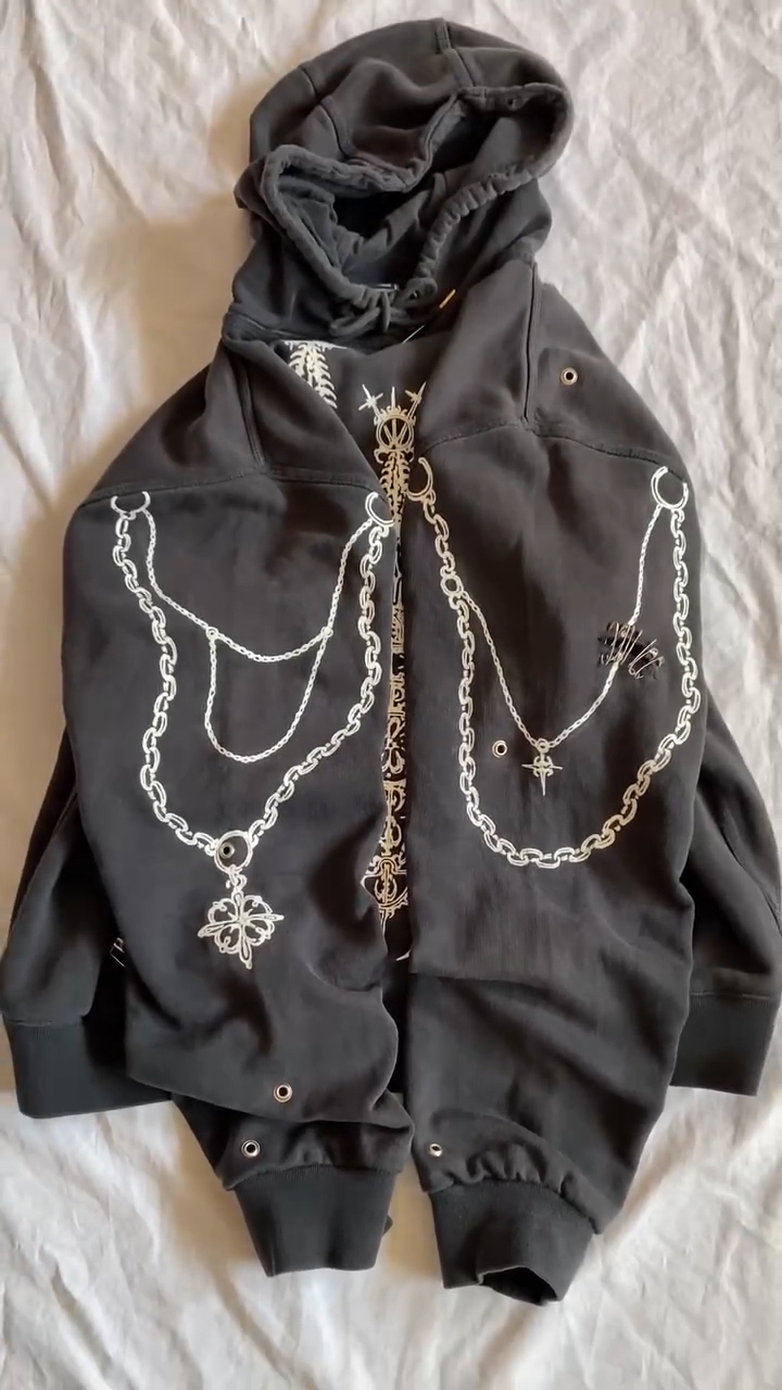 nk cybersigilism cathedral hoodie