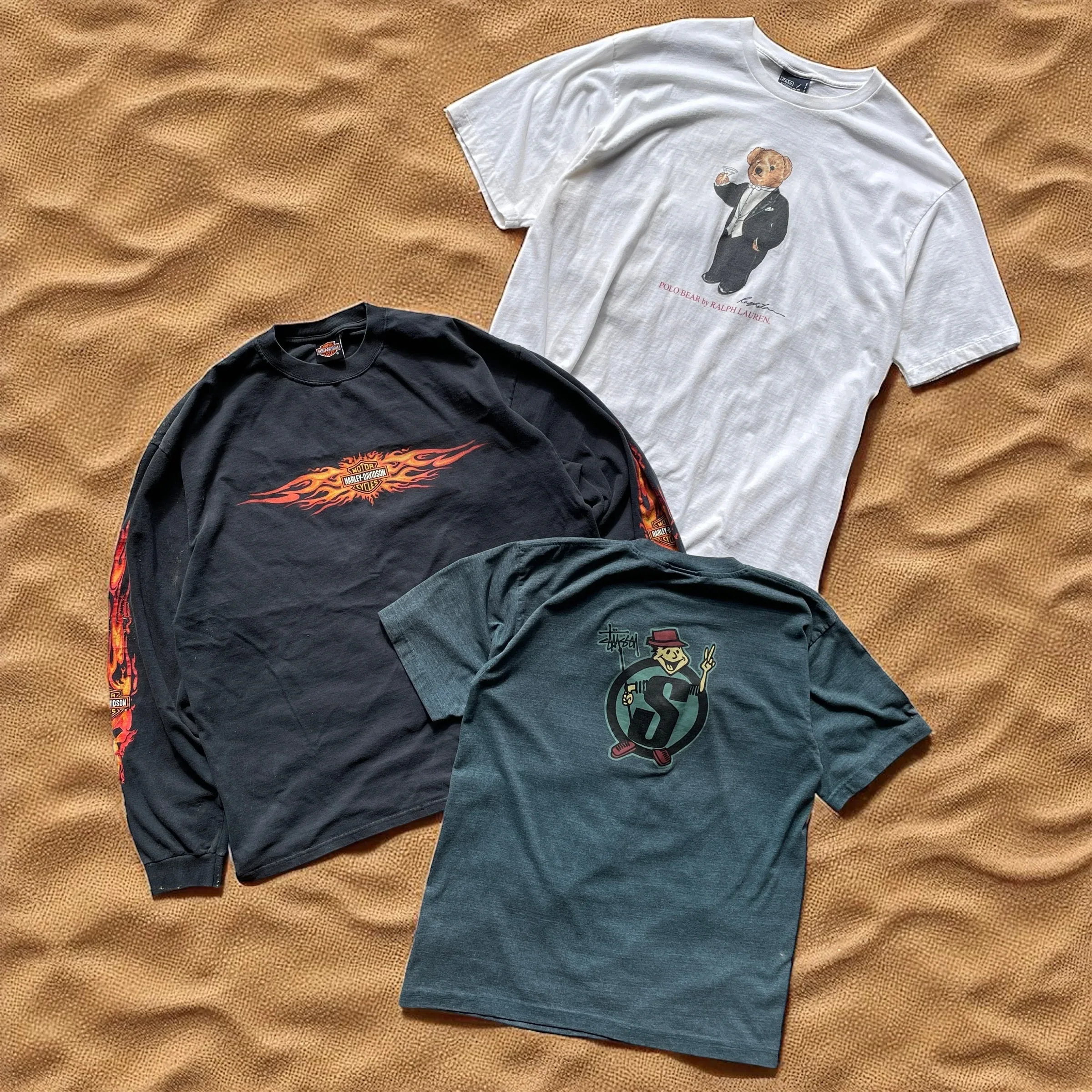 VINTAGE TEE COLLECTION BOX - 3 PIECE