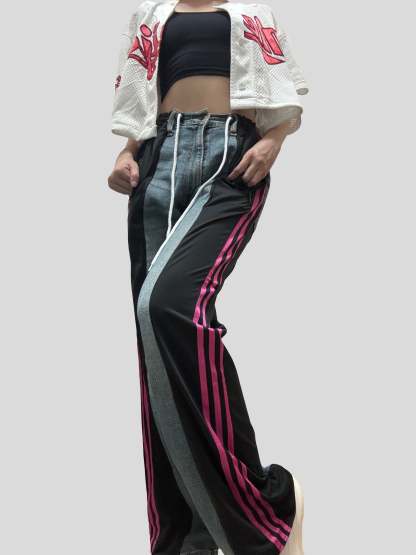 Blackpink Ad Remade Jeans X Sweatpants
