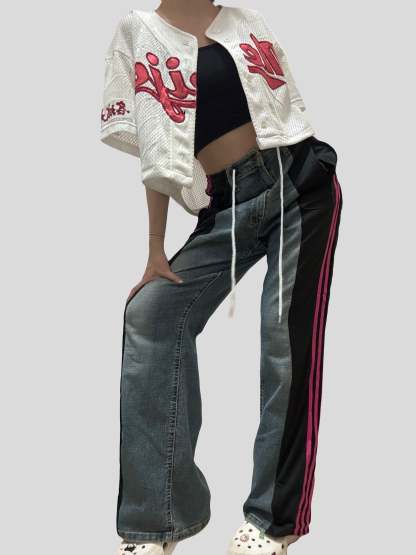 Blackpink Ad Remade Jeans X Sweatpants