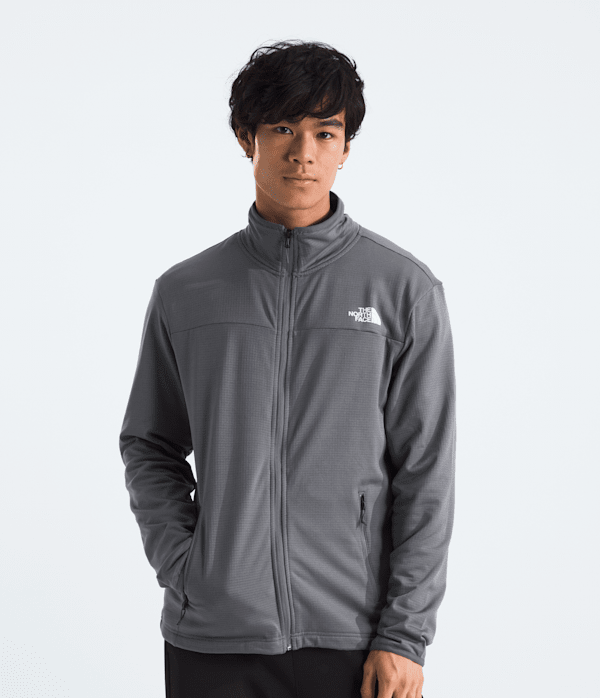 Men's Cedar Trail Grid Fleece Full-Zip Jacket