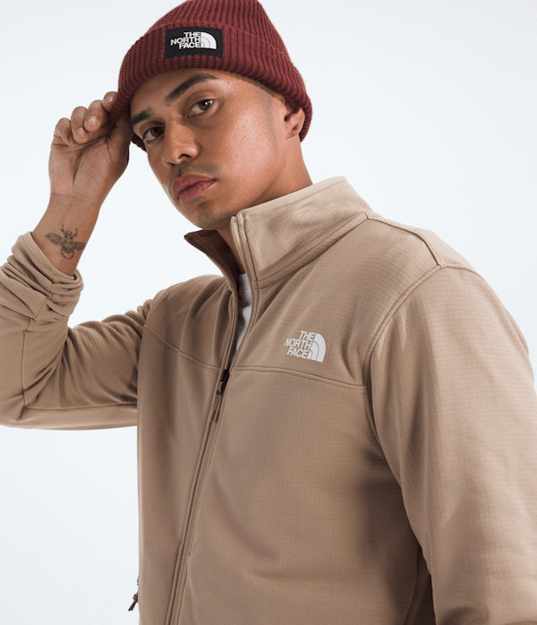 Men's Cedar Trail Grid Fleece Full-Zip Jacket