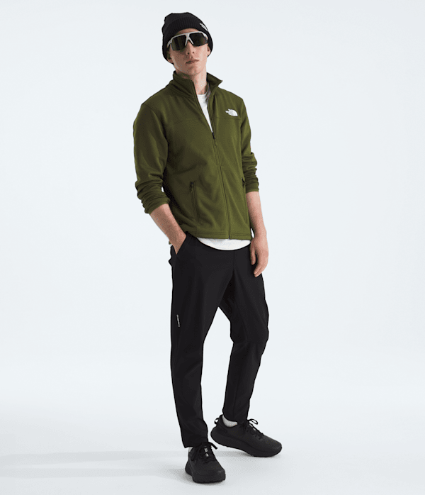 Men's Cedar Trail Grid Fleece Full-Zip Jacket