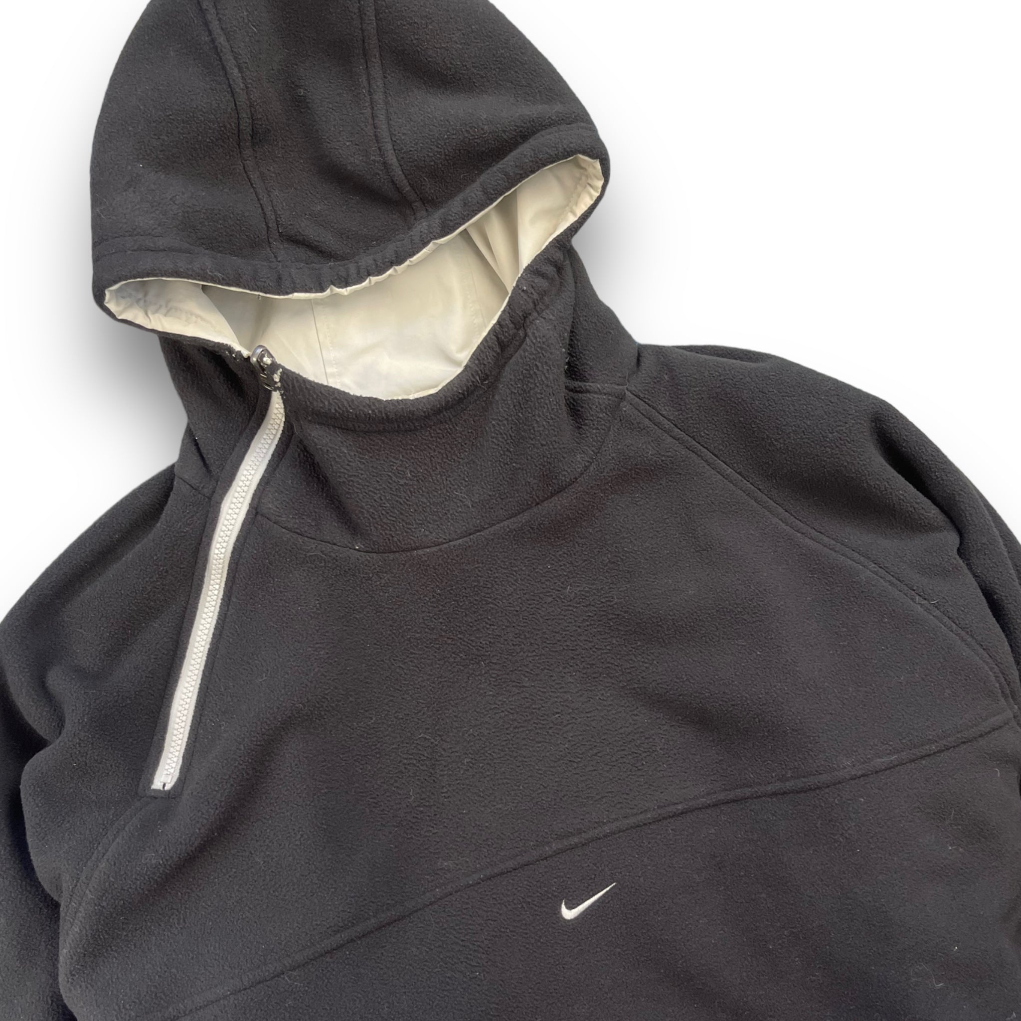 Reversible Asymmetric Zip Fleece Jacket