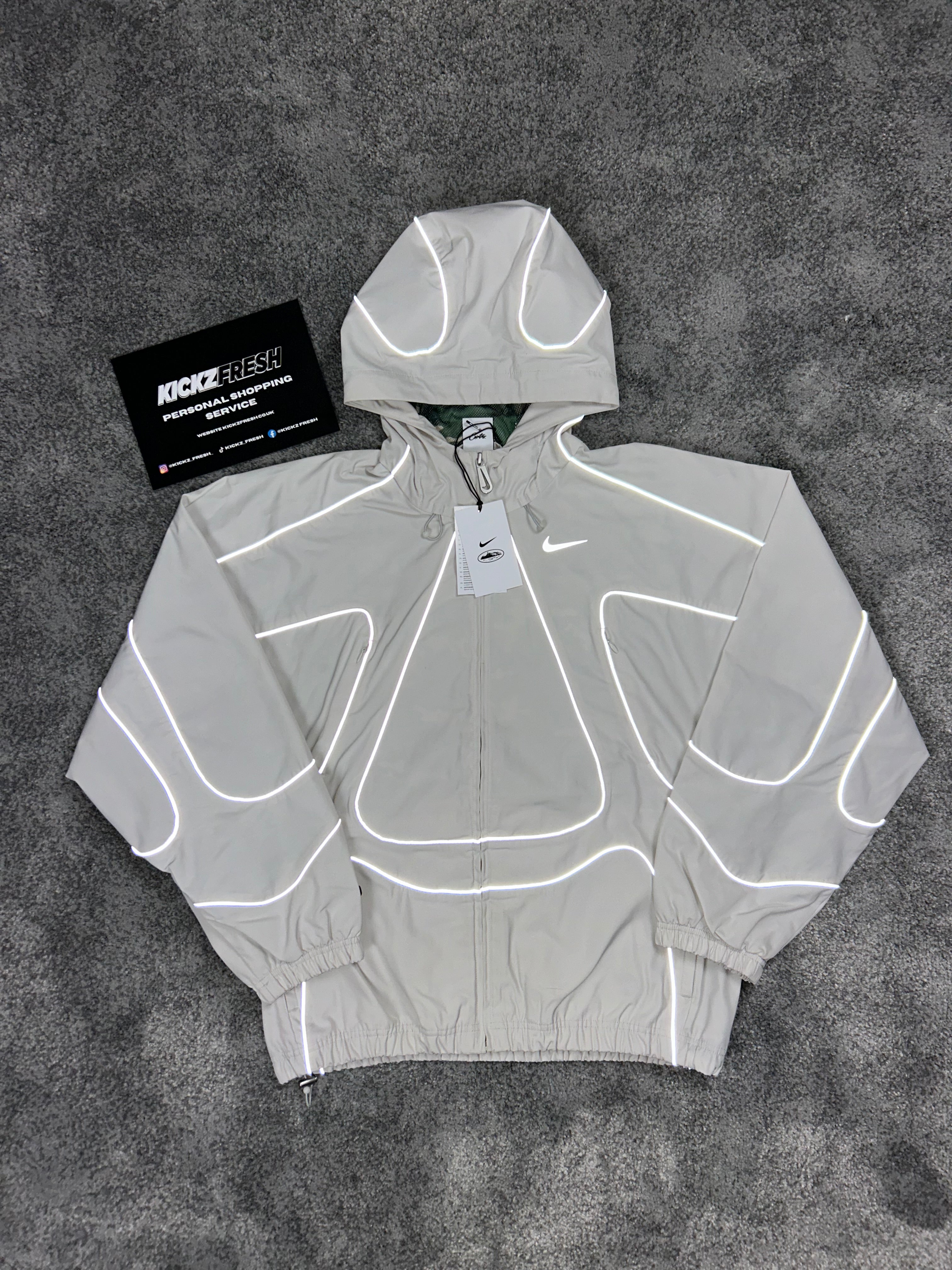 Corteiz RTW x Nike NRG Off White Tracksuit