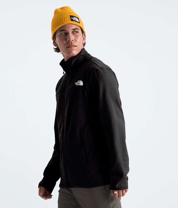 Men's Cedar Trail Grid Fleece Full-Zip Jacket