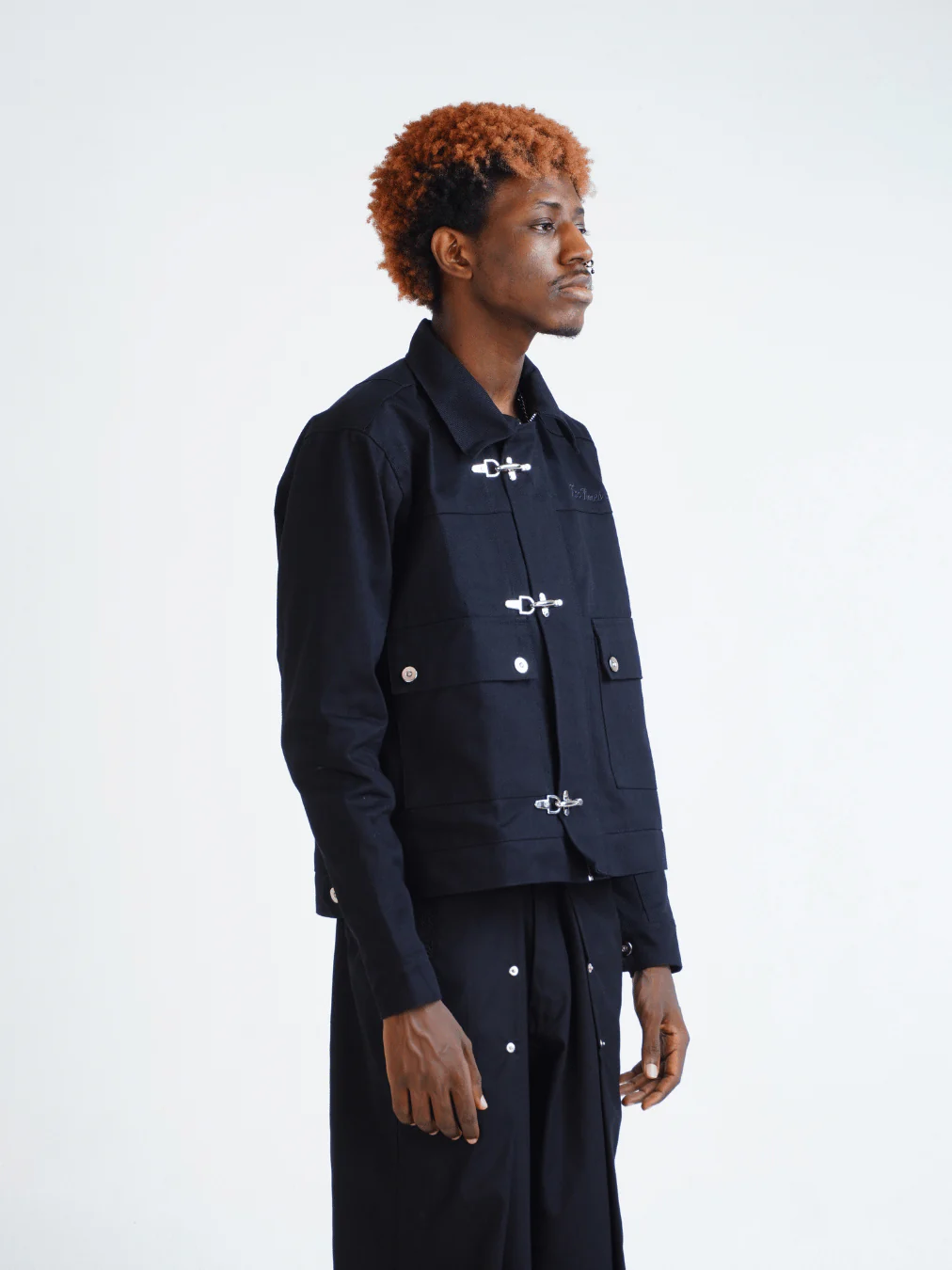 Fireman Clasp Work Jacket