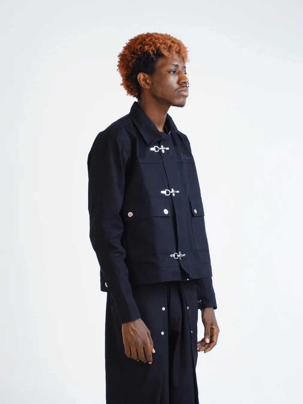 Fireman Clasp Work Jacket