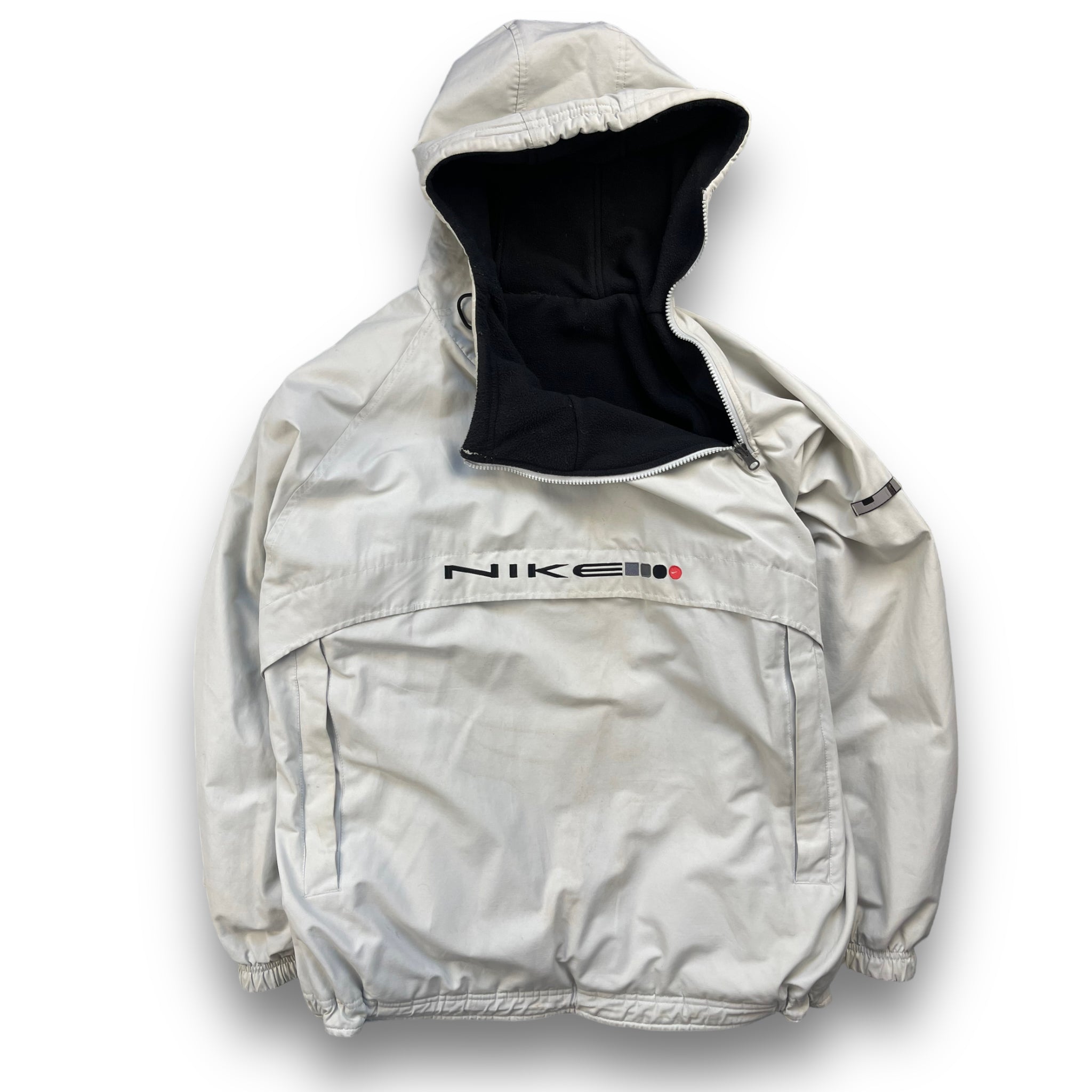 Reversible Asymmetric Zip Fleece Jacket