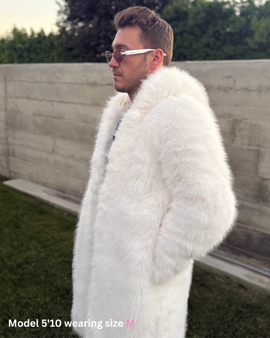 Snow Angel Light Up Fur Coat