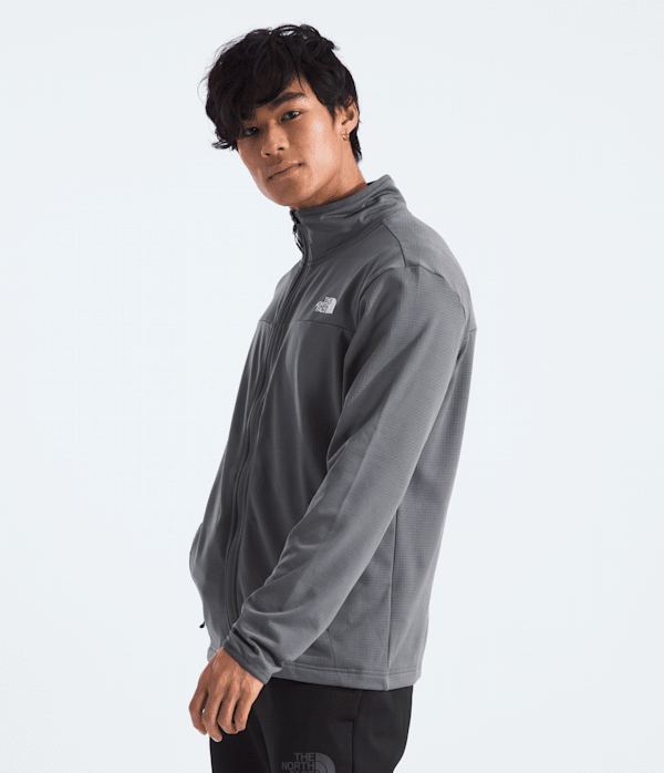 Men's Cedar Trail Grid Fleece Full-Zip Jacket