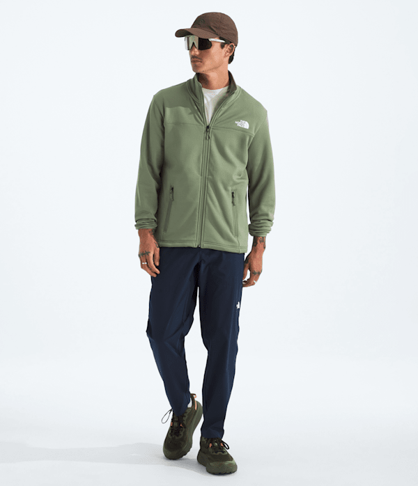 Men's Cedar Trail Grid Fleece Full-Zip Jacket