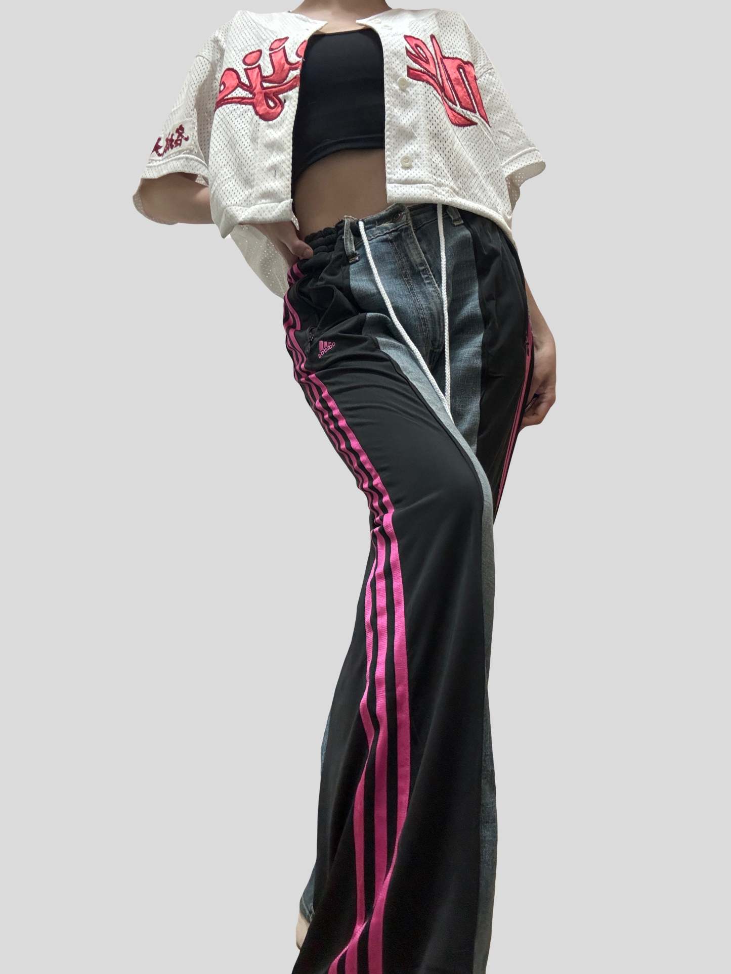 Blackpink Ad Remade Jeans X Sweatpants