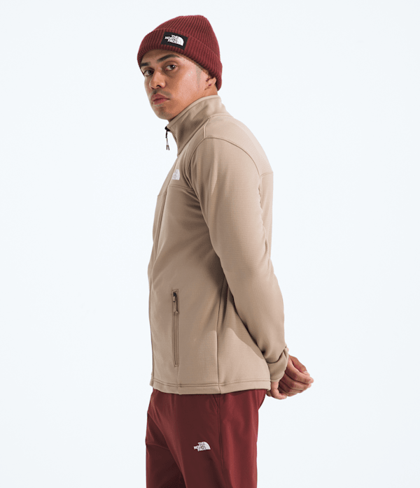 Men's Cedar Trail Grid Fleece Full-Zip Jacket