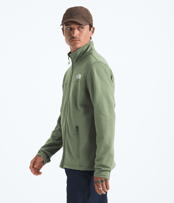 Men's Cedar Trail Grid Fleece Full-Zip Jacket