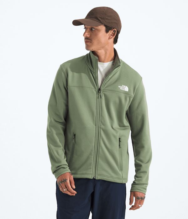Men's Cedar Trail Grid Fleece Full-Zip Jacket