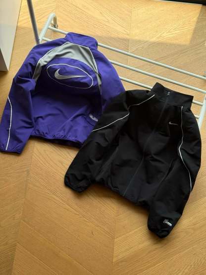 Stylish Color-Block Line Design Matching Set