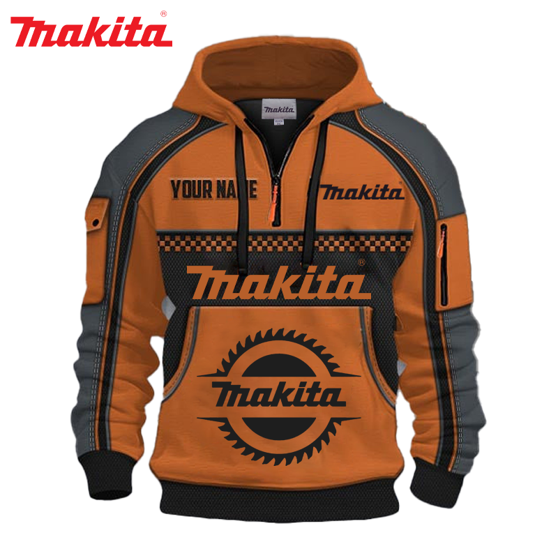 MAKITA® 2025 új, lezser sportkapucnis pulóver, limitált kiadás