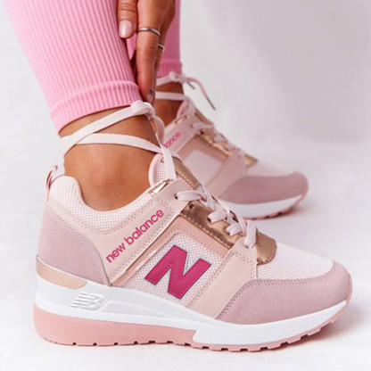 New Balance® Új, stílusos női ortopéd cipő vastag, csúszásgátló talppal.
