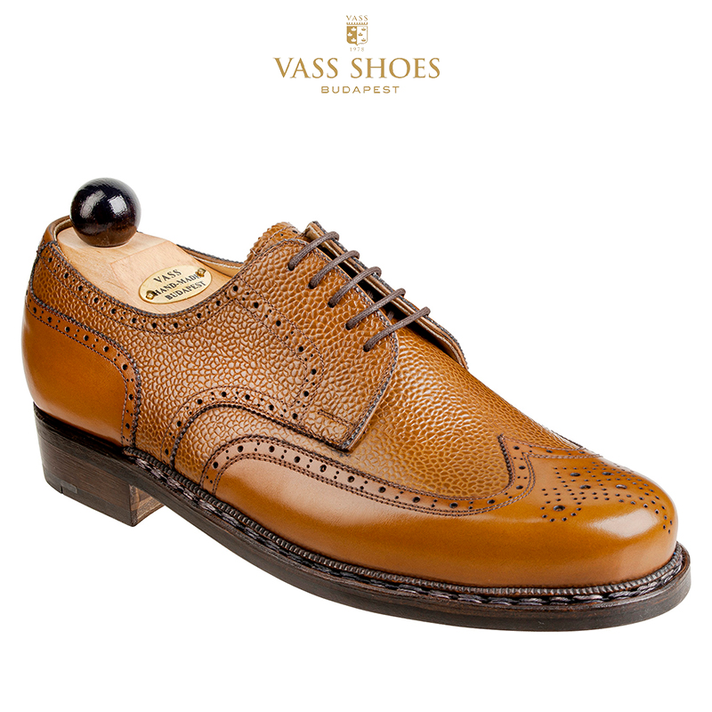 VASS® Budapest * BP kézzel varrott borjúbőr cipő