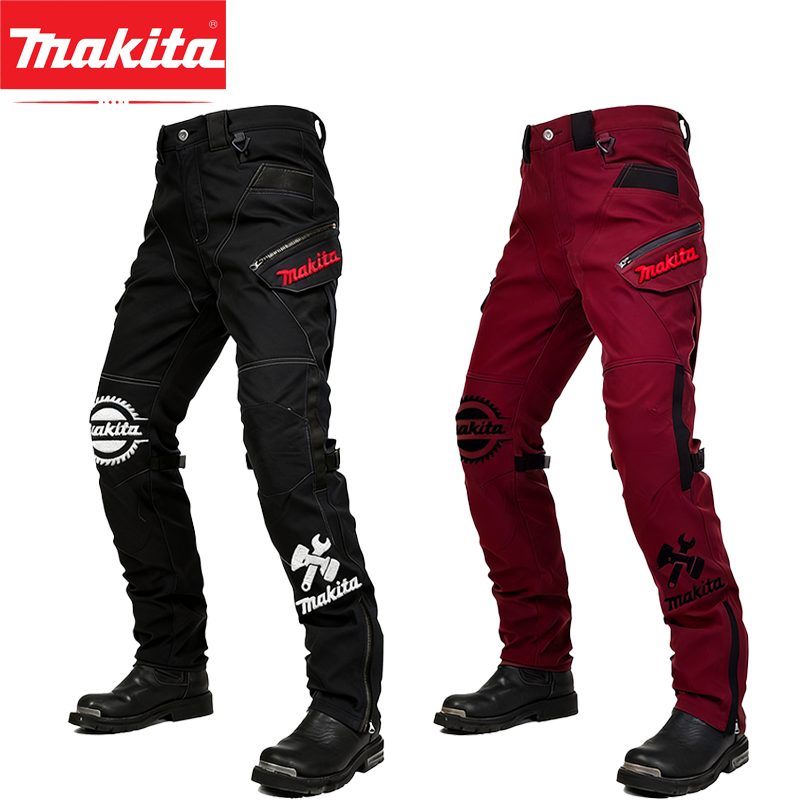 MAKITA® Új Vízálló és Szélálló Férfi Munkanadrág (Két Darabos Csomag)