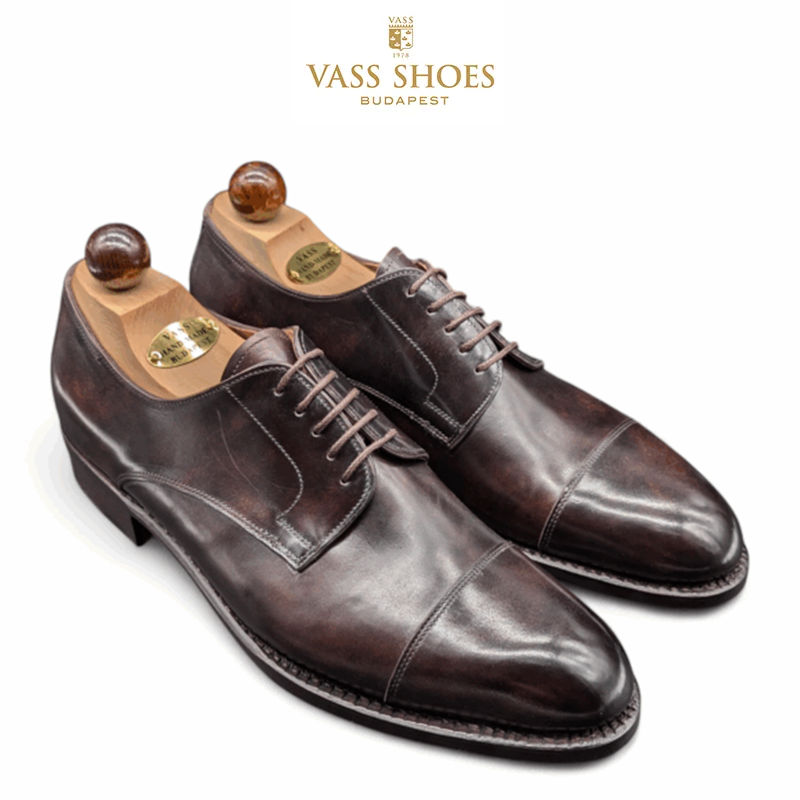 VASS® Pekanto Theresianer kézzel varrott borjúbőr cipő