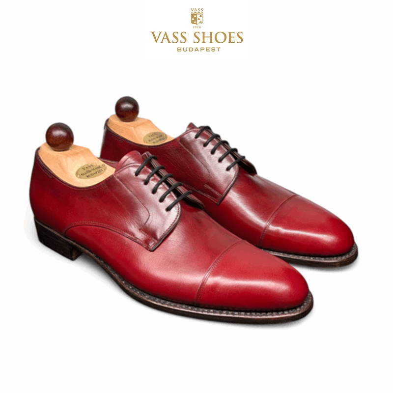 VASS® Pekanto Theresianer kézzel varrott borjúbőr cipő