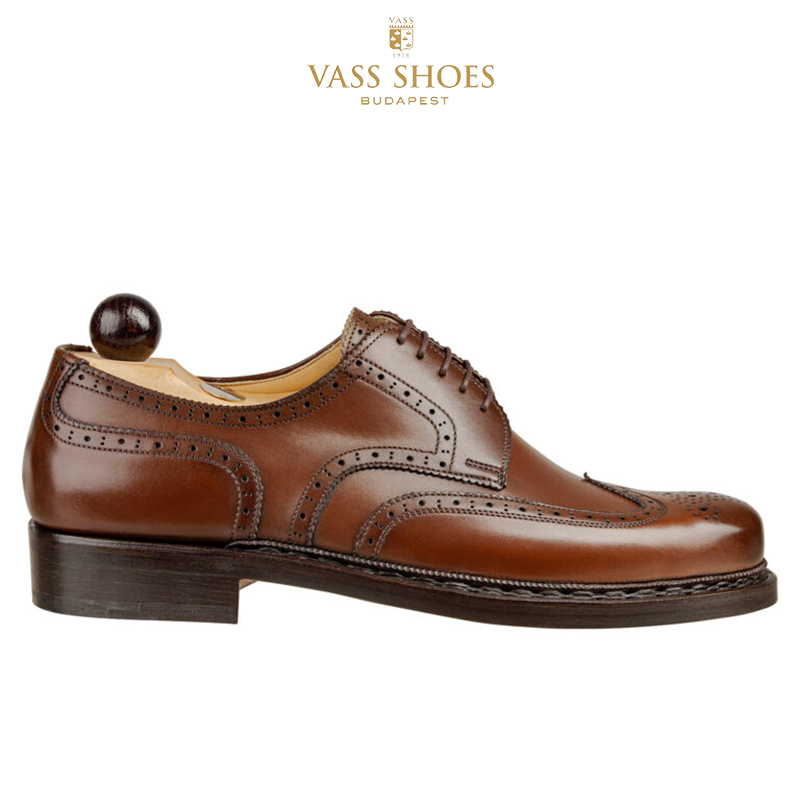 VASS® Budapest * BP kézzel varrott borjúbőr cipő