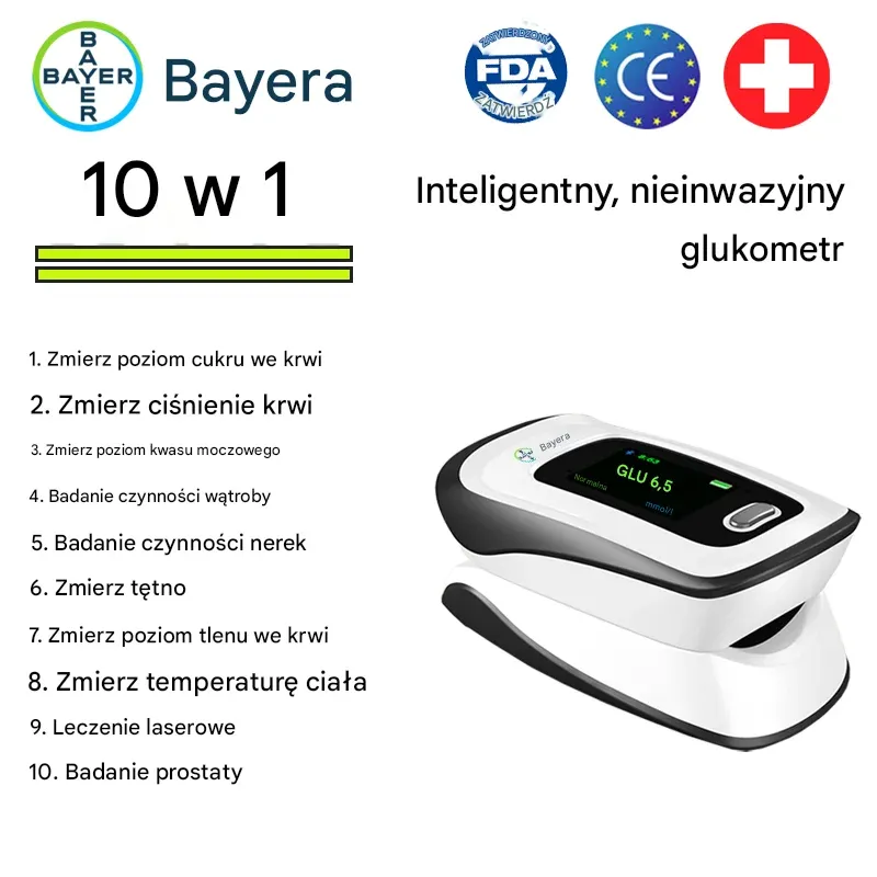 【12 az 1-ben】A Bayer legújabb non-invazív intelligens vércukormérője