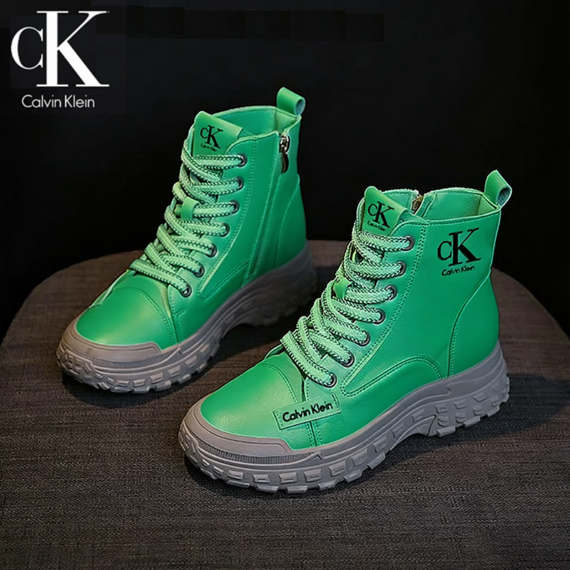 Női bélelt téli csizma Calvin Klein® 2026 kényelmes, csúszásmentes mindennapi cipő