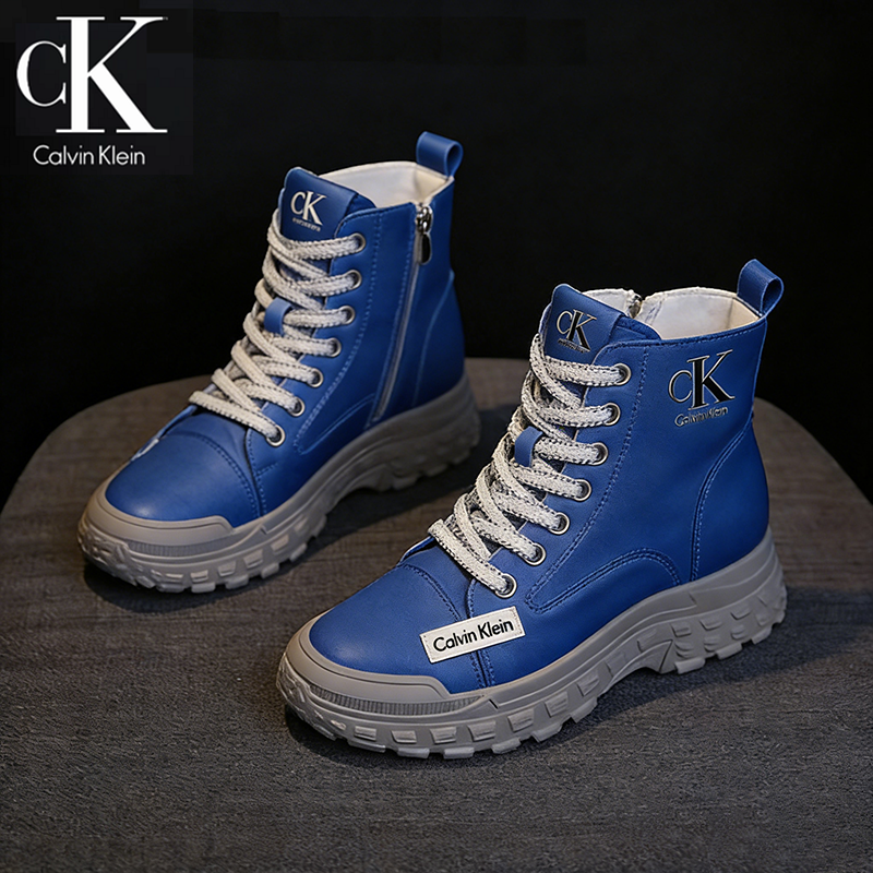 Női bélelt téli csizma Calvin Klein® 2026 kényelmes, csúszásmentes mindennapi cipő